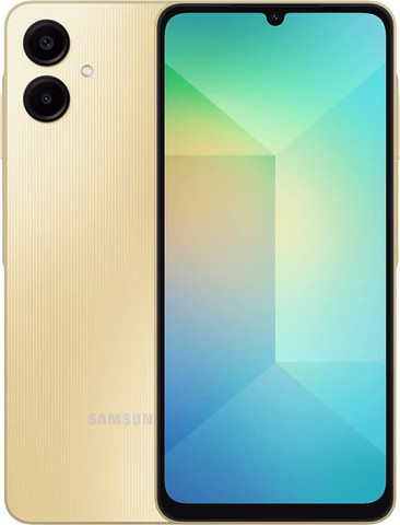 טלפון סלולרי 6.7" Samsung Galaxy A06 סמסונג SM-A065 128GB/4GB זהב
