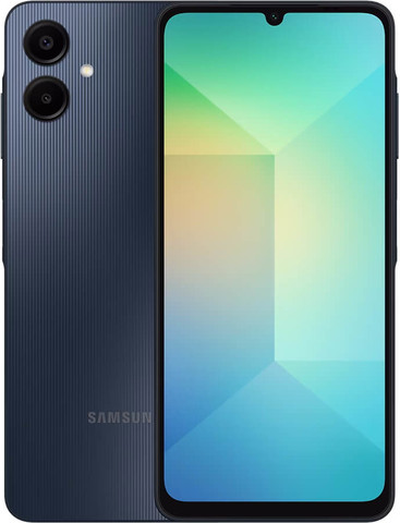 טלפון סלולרי 6.7" Samsung Galaxy A06 סמסונג SM-A065 64GB/4GB שחור כחלחל -