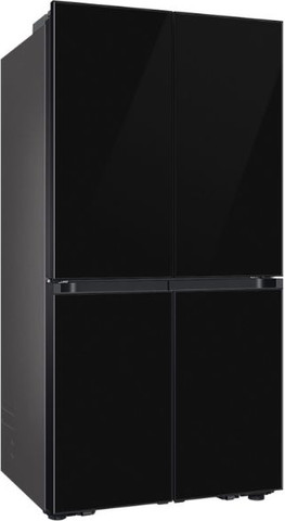 מקרר 4 דלתות 819 ליטר Samsung BeSpoke RF88DB9623-BK זכוכית שחורה