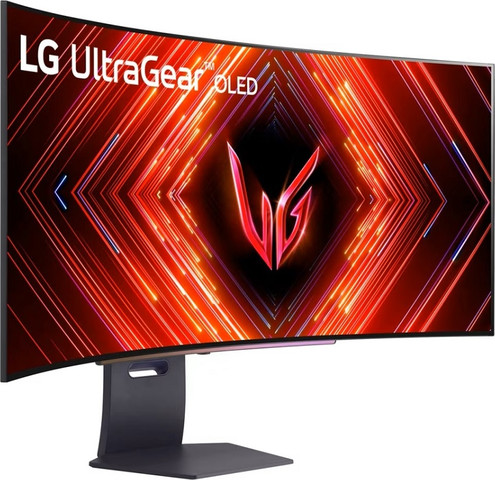 מסך מחשב גיימינג קעור LG "45 WQHD OLED אל ג'י UltraGear OLED - 45GS95QE-B