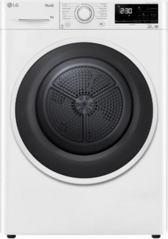 מייבש כביסה 9 ק"ג קונדנסור LG FD1609BD Heat Pump