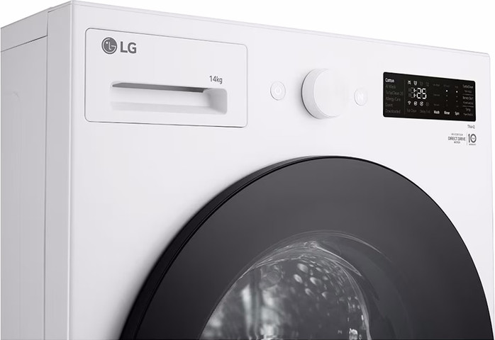 מכונת כביסה פתח חזית - 14 ק"ג LG אל ג'י WFS14110WB