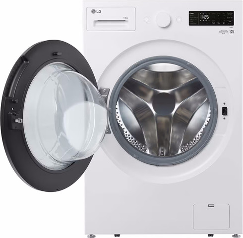 מכונת כביסה פתח חזית - 14 ק"ג LG אל ג'י WFS14110WB