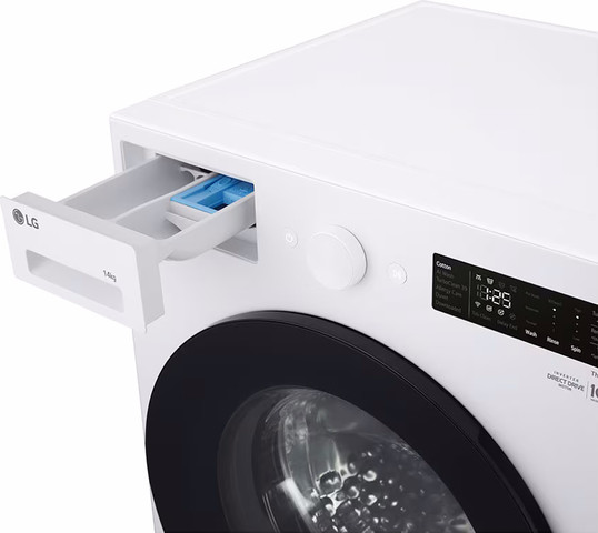 מכונת כביסה פתח חזית - 14 ק"ג LG אל ג'י WFS14110WB
