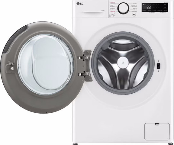 מכונת כביסה פתח חזית - 11 ק"ג LG אל ג'י WF11114WBB