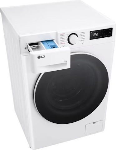 מכונת כביסה פתח חזית - 11 ק"ג LG אל ג'י WF11114WBW
