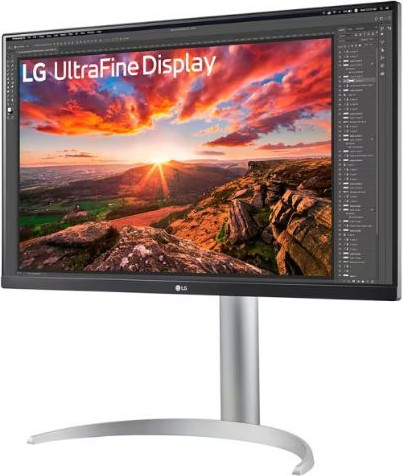מסך מחשב ''27 LG UHD 4K אל ג'י דגם 27UP850K-W