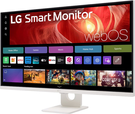 מסך מחשב חכם 31.5" 4K UHD ‏LG אל ג'י Smart Monitor 32U721SA-W