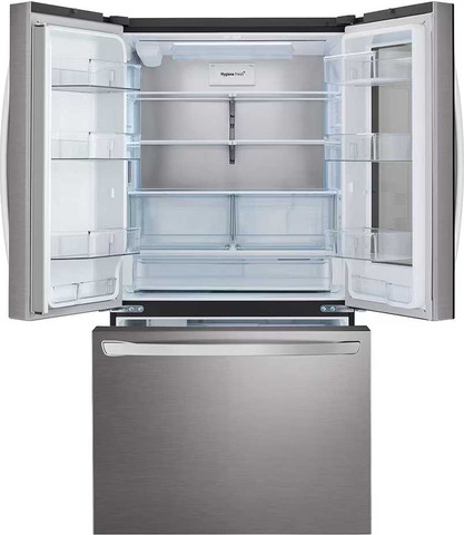 מקרר 3 דלתות 750 ליטר LG R-3D288BINS InstaView נירוסטה מוברשת