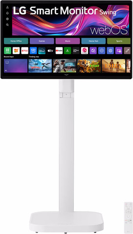 מסך מחשב חכם 31.5" 4K UHD ‏LG אל ג'י Smart Monitor Swing 32U889SA-W