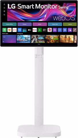 מסך מחשב חכם 31.5" 4K UHD ‏LG אל ג'י Smart Monitor Swing 32U889SA-W