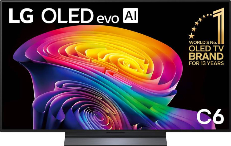 טלוויזיה חכמה LG 55" Oled EVO OLED55C66LA 120Hz 4K webOS26