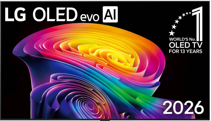 טלוויזיה חכמה LG 55" Oled EVO OLED55C66LA 120Hz 4K webOS26