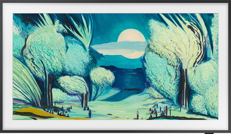 טלוויזיה חכמה 43" QLED 4K ‏Samsung סמסונג The Frame LS03F QE43LS03FAUXIL