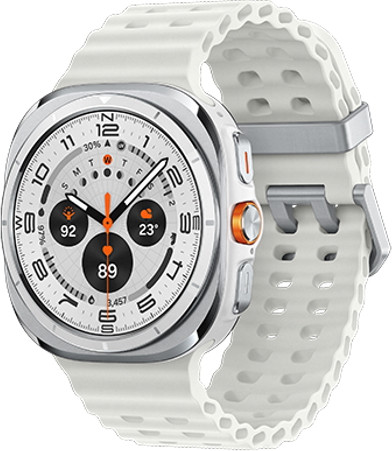 שעון חכם 47 מ"מ Samsung Galaxy Watch Ultra סמסונג Watch Ultra 2025 טיטניום לבן