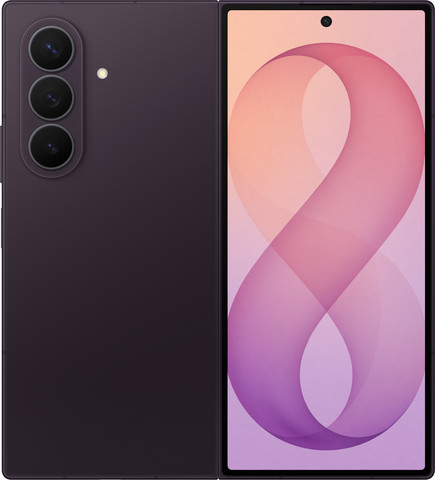סמארטפון מתקפל SAMSUNG Galaxy Z סמסונג גלקסי Fold8 Ultra / F976 - סגול כהה - GB12/512