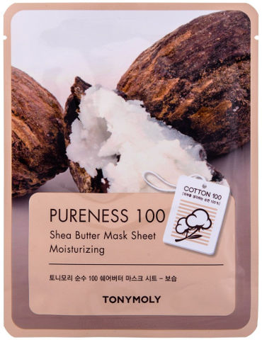 PURENESS 100 מסכת כותנה - חמאת שיאה