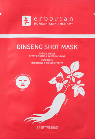 GINSENG מסכה חד פעמית לבוסט של לחות