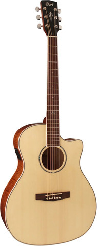 גיטרה אקוסטית מוגברת  GA-FF NAT CUT AWAY FISHMAN P.U
