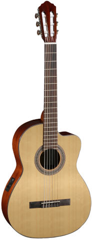 גיטרה קלאסית מוגברת CORT AC-120CE