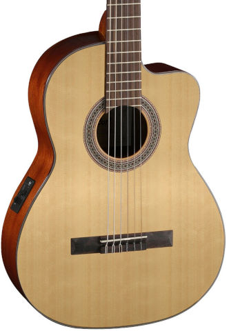 גיטרה קלאסית מוגברת CORT AC-120CE