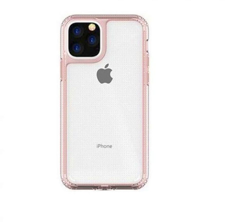 כיסוי LUMINA שקוף ורוד IP 12/12 PRO