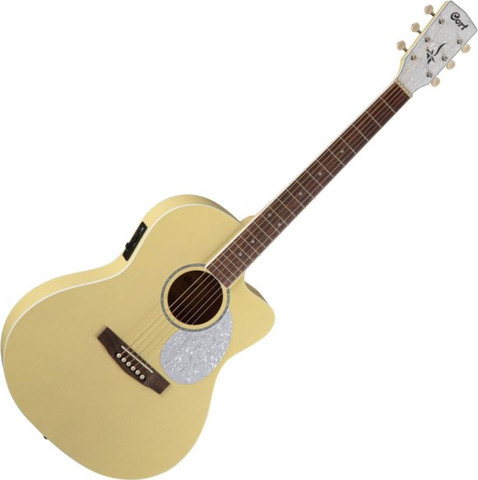 גיטרה אקוסטית מוגברת בצבע צהוב  Jade Classic PYOP