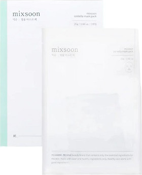מסכת פנים מרגיעה MIXSOON Centella Mask – מארז 5 יחידות