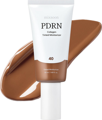 MIXSOON PDRN Collagen Tinted Moisturizer – קרם לחות עם גוון 40