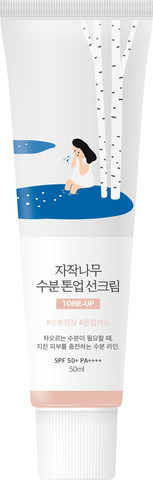 קרם הגנה טון-אפ מועשר בתמצית עץ הליבנה SPF50