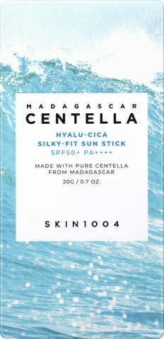 MADAGASCAR CENTELLA סטיק הגנה לפנים עם חומצה היאלרונית וסיקה
