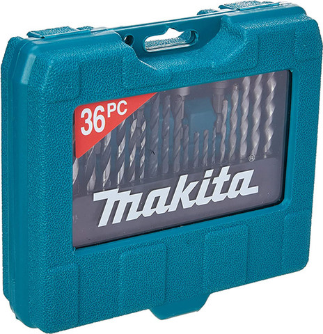 סט ביטים ומקדחים, 36 חלקים דגם P-90320 מבית MAKITA - makita