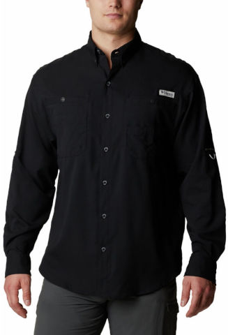 חולצה ארוכה לגברים Tamiami II L/S Black