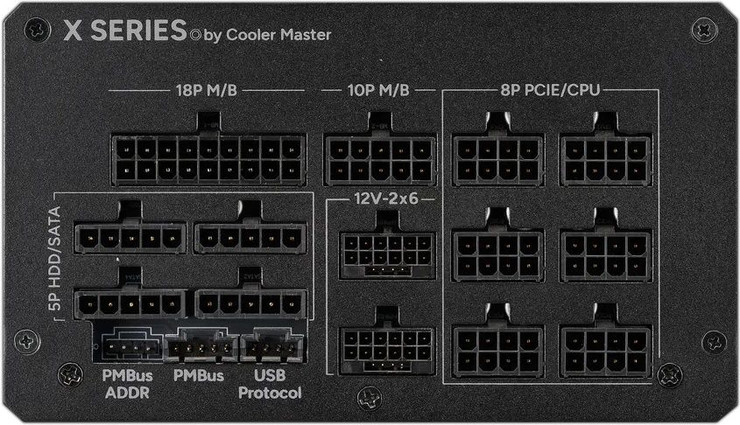 ספק כוח Cooler Master X Mighty 2000W 80 Plus Platinum