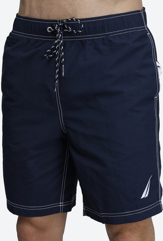 בגד ים  Nautica לגברים דגם 8" Signature