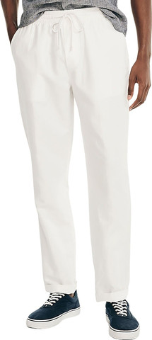 מכנסי פשתן לגבר דגם  LINEN PULL-ON