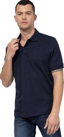 חולצת פולו Nautica לגברים גזרת Classic Fit