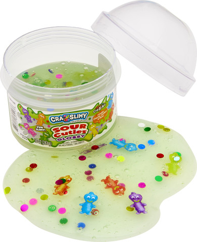 ערכת סליים ריחני בצנצנת עם קישוטים מבית Cra-Z-Art