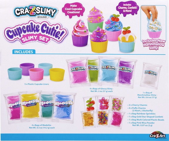 ערכת סליים קאפקייס מבית Cra-Z-Art