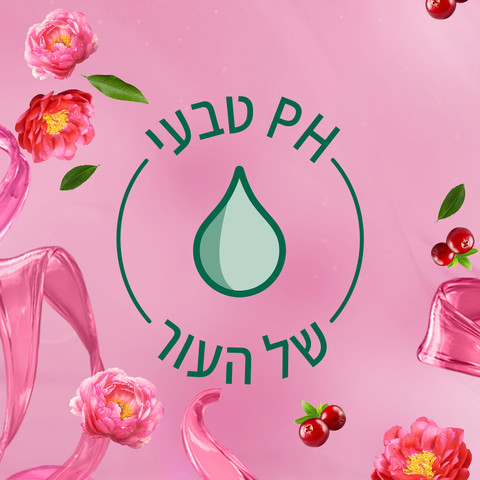 AROMA SENSATIONS ג'ל רחצה ורדים ותמצית ג'ינסנג