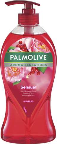 AROMA SENSATIONS ג'ל רחצה ורדים ותמצית ג'ינסנג