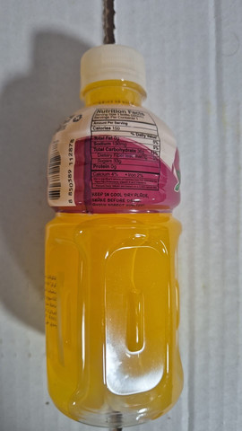 Mogu Mogu Passion Fruit משקה בטעם פסיפלורה עם חתיכות ג'ל קוקוס