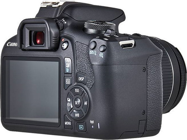 מצלמה דיגיטלית EOS 2000D DSLR + עדשת Canon EF-S 18-55mm קנון Canon 2000D BK + EF18-55 SEE DC