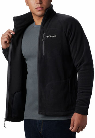מעיל פליס לגברים Fast Trek Full Zip