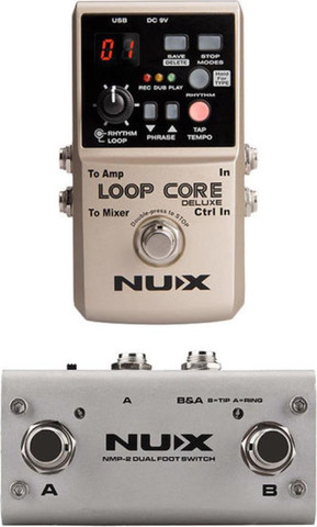 אפקט לגיטרה  Loop Core deluxe + foot switch
