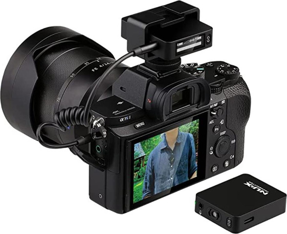 מיקרופון אלחוטי למצלמה B-10 Vlog Camera Wireless Microphone