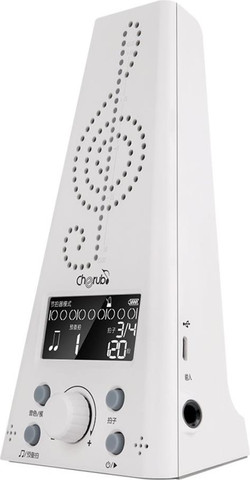 מטרונום + טיונר עומד דמוי מכני WMT-230 WHITE