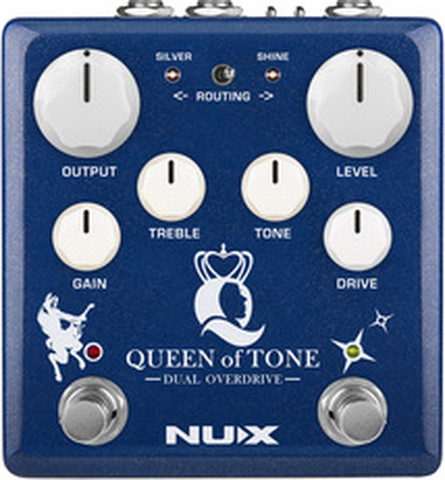 אפקט לגיטרה  NDO-6 Queen of Tone Dual Overdrive