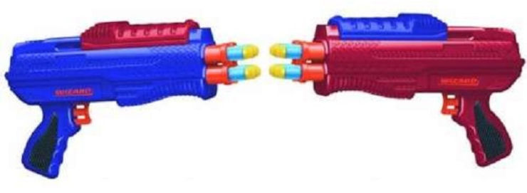 מארז 2 רובי וויזארד Air Warrior