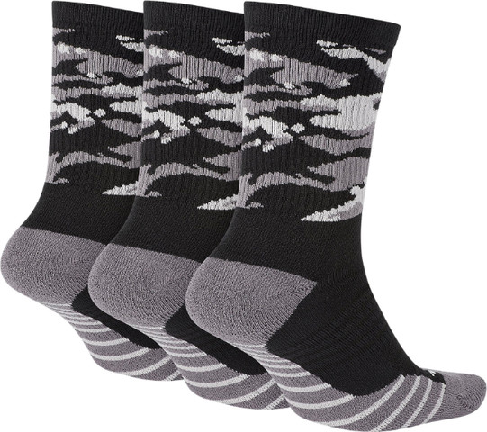 מארז 3 זוגות גרבי Nike דגם Max Cushion Camo Training Crew